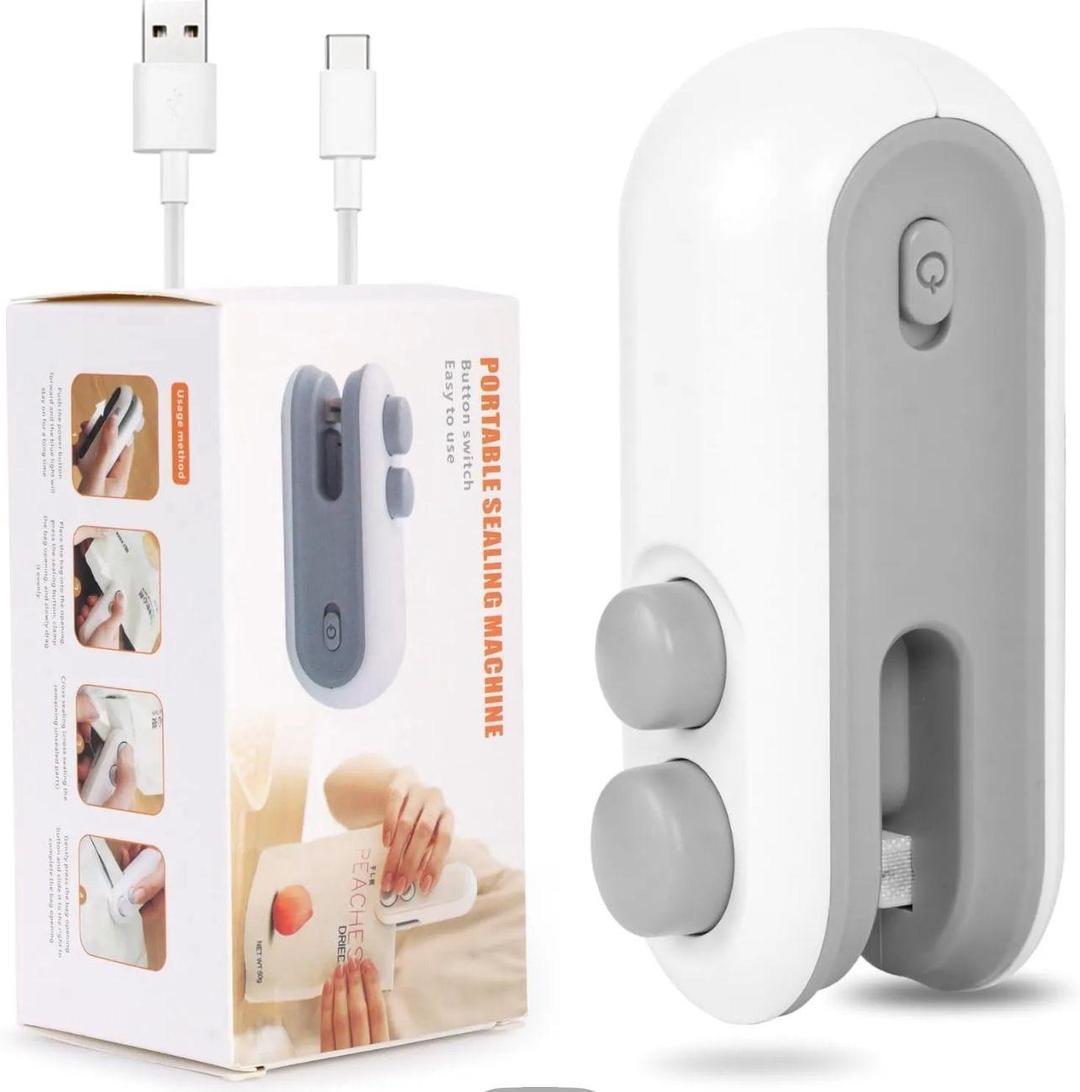 Rechargeable Mini Bag Sealing Machine – Portable Heat Sealer & Cutter