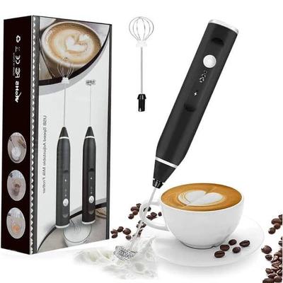 Electric Coffee Milk Frother & Handheld Drink Mixer