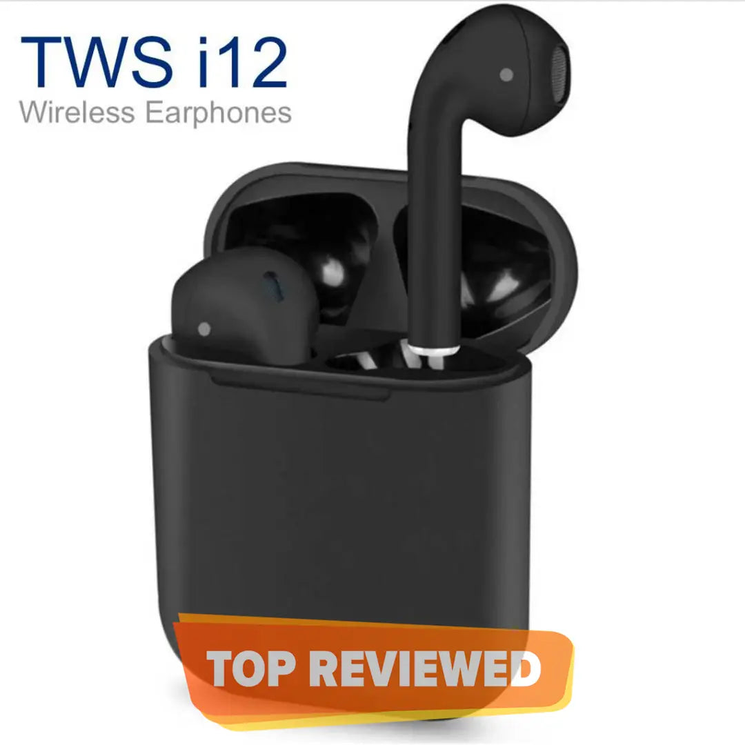 i12 TWS Wireless Bluetooth Earbuds