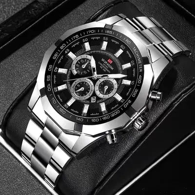 Luxury Gold Analog Men's Wrist Watch