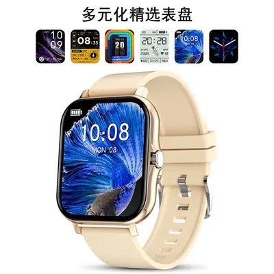 Luxury Smart Watch with Full Touchscreen, Bluetooth Calling & Stylish Metal Strap