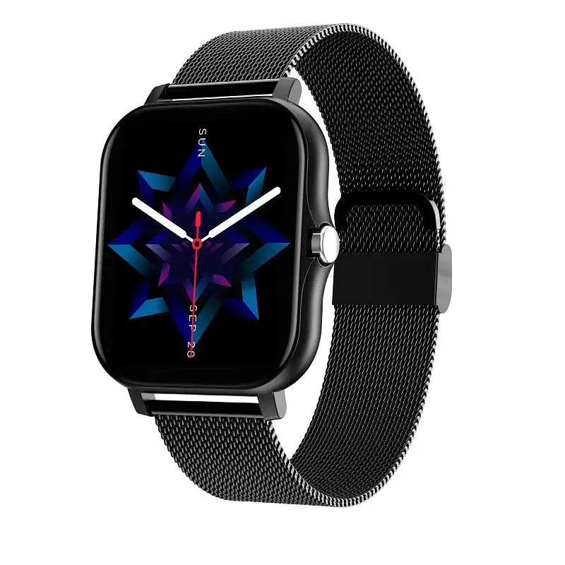 Luxury Smart Watch with Full Touchscreen, Bluetooth Calling & Stylish Metal Strap
