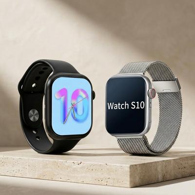 Luxury Smart Watch with Full Touchscreen, Bluetooth Calling & Stylish Metal Strap