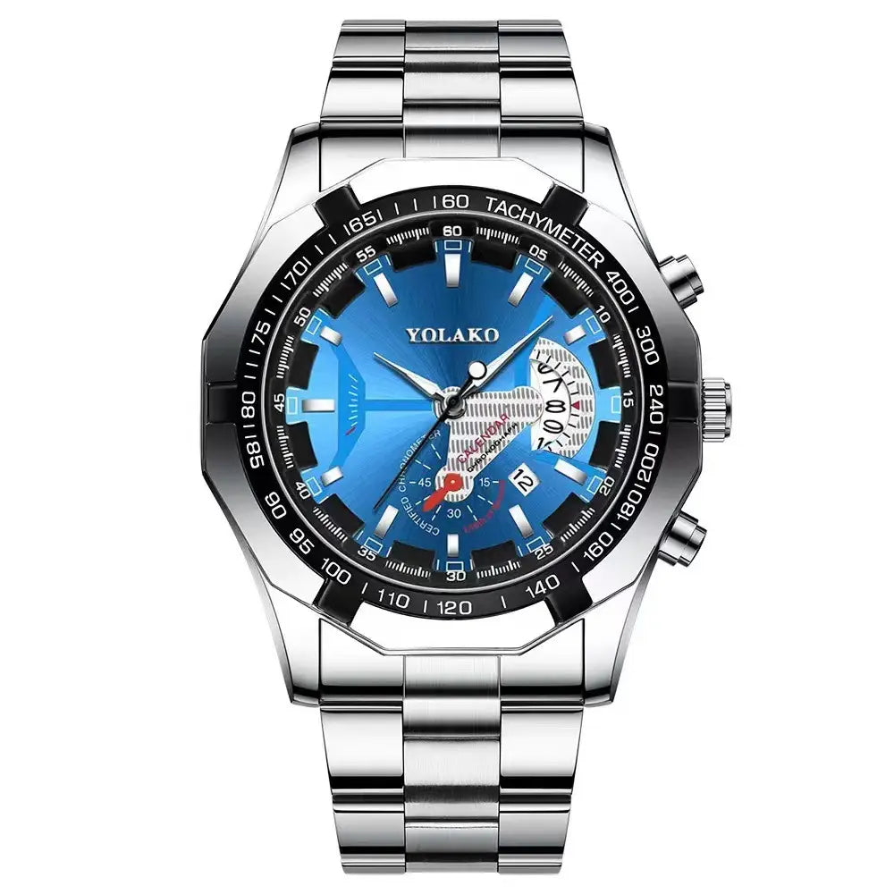Luxury Gold Analog Men's Wrist Watch