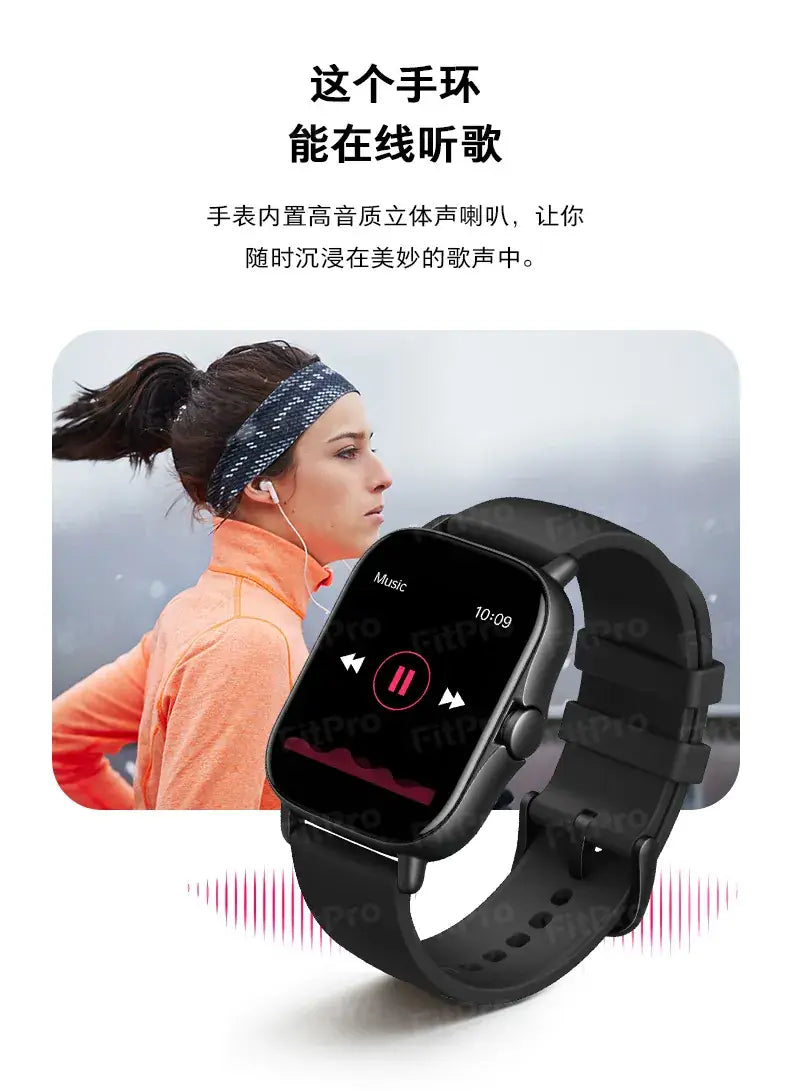 Luxury Smart Watch with Full Touchscreen, Bluetooth Calling & Stylish Metal Strap
