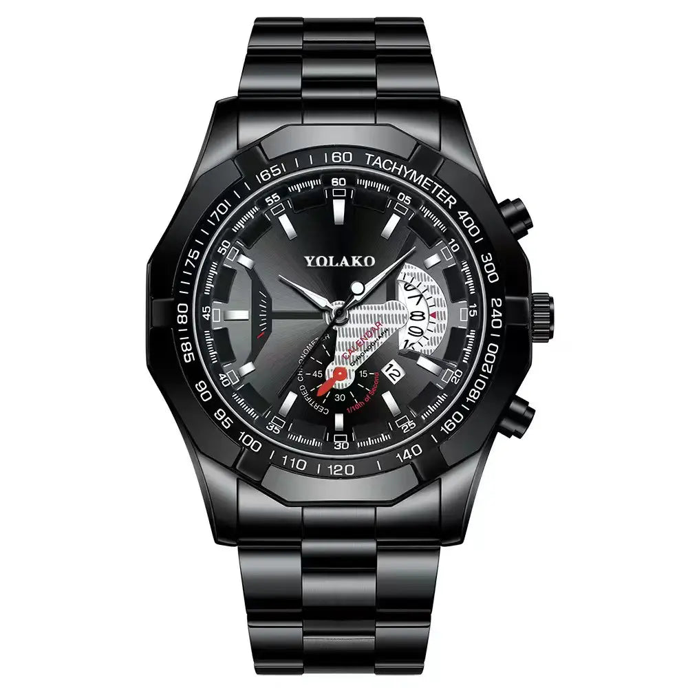 Luxury Gold Analog Men's Wrist Watch