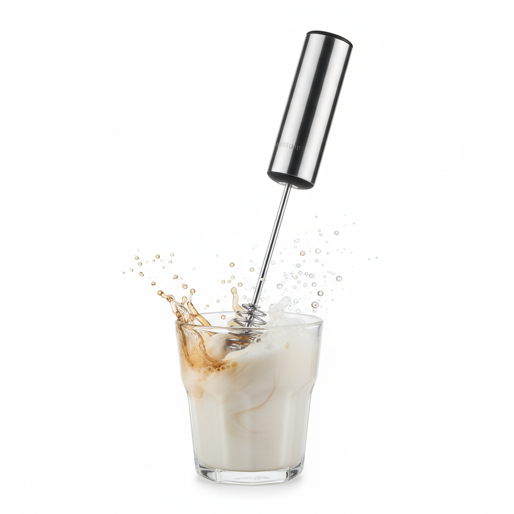 Electric Coffee Milk Frother & Handheld Drink Mixer