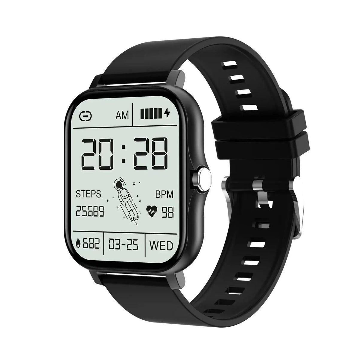 Luxury Smart Watch with Full Touchscreen, Bluetooth Calling & Stylish Metal Strap