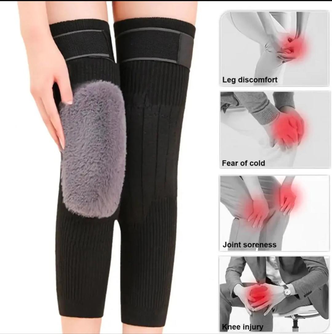 Warm Knee Compression Pads – Pain Relief & Winter Protection Sleeves